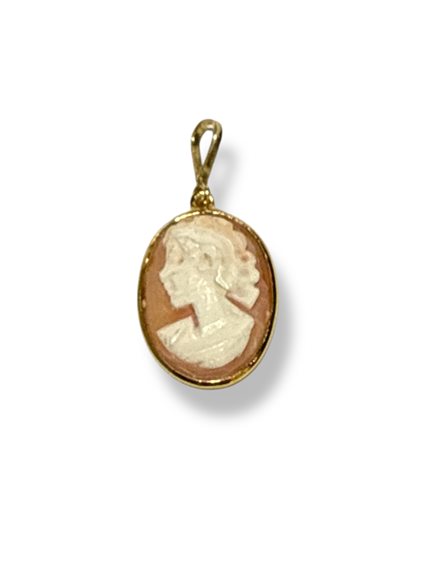 Pendentif Mandile 1922 Femme Cammei  in Argent Conchiglia 2MCICM161D - 2MCICM161D